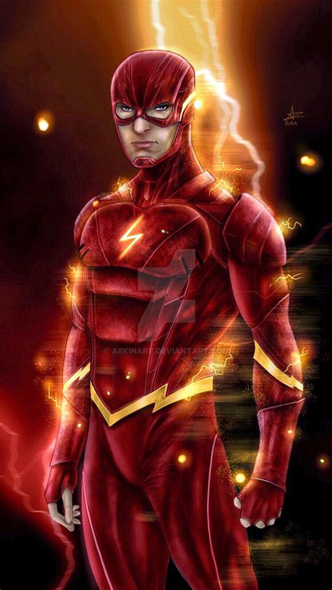 The flash concept art by Arkinart on DeviantArt