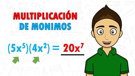 Multiplicaci N De Monomios Super Facil Para Principiantes Youtube