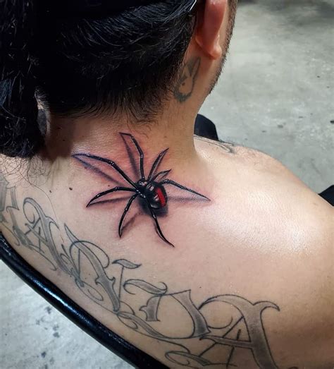 Realistic Spider Tattoo