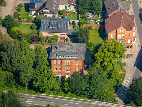 R Dinghausen Von Oben Geb Ude Der Stadtverwaltung Rathaus In