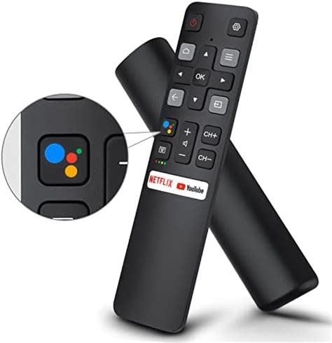 Amazon OEM Replacement Google Voice Remote Control RC813 For TCL