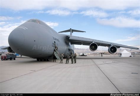 85 0006 USA Air Force Lockheed C 5B Galaxy At Nellis AFB Photo ID