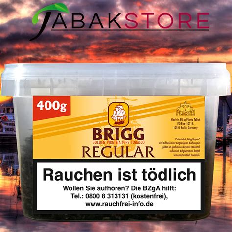 Brigg Regular Pfeifentabak 350g Päckchen 34 95 Tabakstore