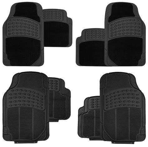 Car Mats Floor Mat Liner Universal Non Slip Heavy Duty Rubber Waterproof Uked Ebay