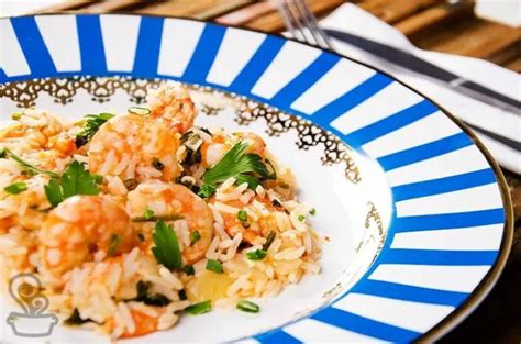 Arroz De Camarão Com Leite De Coco Receita Deliciosa