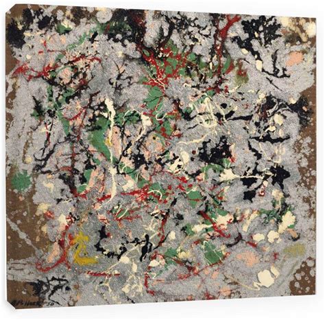 Jackson Pollock Quadro Dipinti Famosi Numero Riproduzione