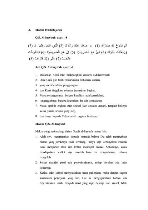 Qs Al Insyirah Pdf