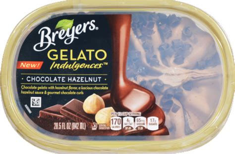 Breyers Indulgences Chocolate Hazelnut Gelato 28 5 Fl Oz Kroger