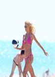 Victoria Silvstedt In Pink Bikini Miami Beach March 2014 CelebMafia