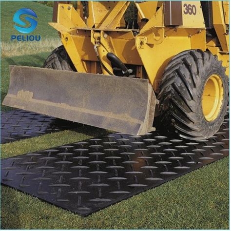 Heavy Duty X Feet Plastic Uhmwpe Hdpe Temporary Construct Excavator