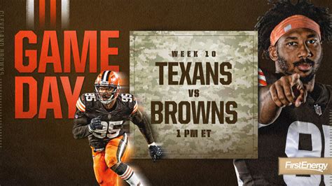 Texans vs Browns Live Reddit: Cleveland Browns vs Houston Texans Live ...