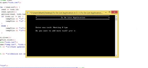 To Do List Application In C Free Source Code Sourcecodester