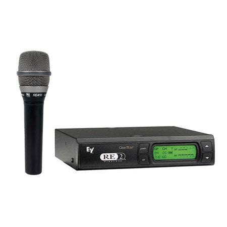 Electro Voice Re Uhf Handheld System Includes Receiver Htu