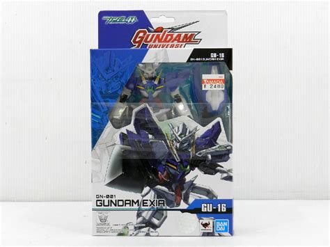 品 BANDAI 機動戦士ガンダムOO ダブルオー GUNDAM UNIVERSE GN 001 GUNDAM EXIA GU 16