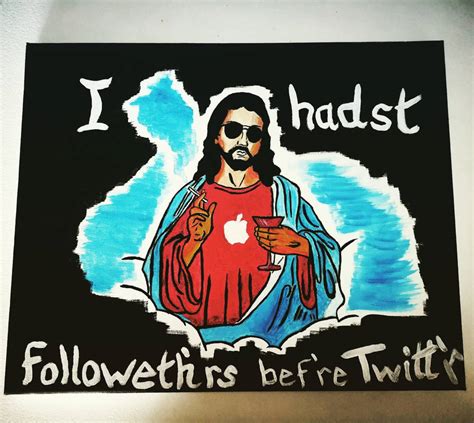 Hipster Jesus By Rockwell S Black On Deviantart