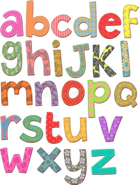 Alphabet Letters Clip Art With Designs