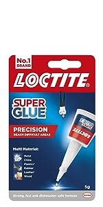 Loctite Precision Strong All Purpose Liquid Adhesive For Accurate