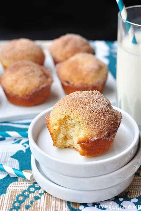 French Breakfast Puffs ~ Yummy Vintage Recipe! • FIVEheartHOME