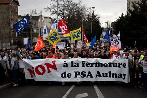 PSA Aulnay seule la grève générale de tout le groupe pouvait défaire