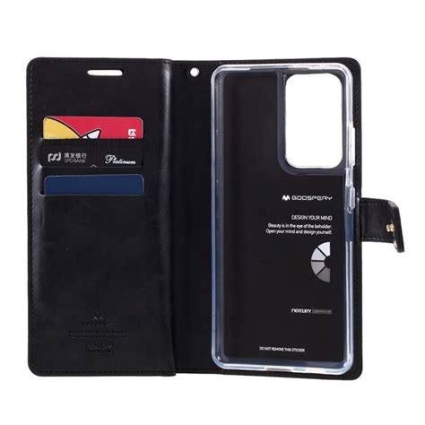 Wholesale MERCURY GOOSPERY Mansoor Series Wallet Style Leather Cover