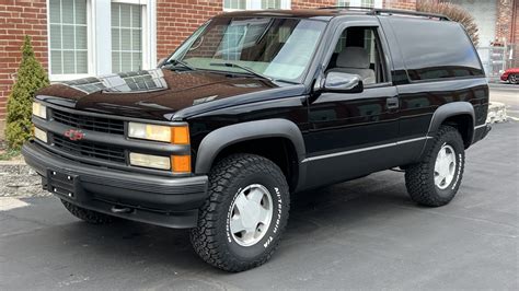 1999 Chevrolet Tahoe For Sale At Auction Mecum Auctions