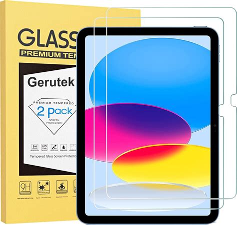 Gerutek 2 Pezzi Pellicola Protettiva Per IPad 10 Generazione 10 9