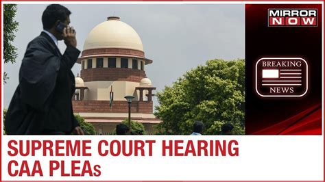 Supreme Court Issues Notice To Centre In All Pleas Filed Challenging