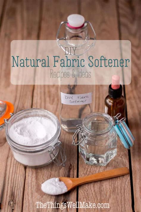 Diy Natural Fabric Softeners Oh The Things We Ll Make