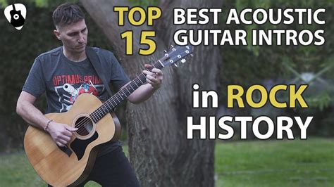 Top 15 Mejores Intros De Guitarra Acústica En El Rock Youtube