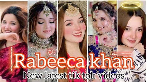 Rabeeca Khan Latest Tik Tok Videos Ll Virals Videos Ll Rabeeca Khan Ll