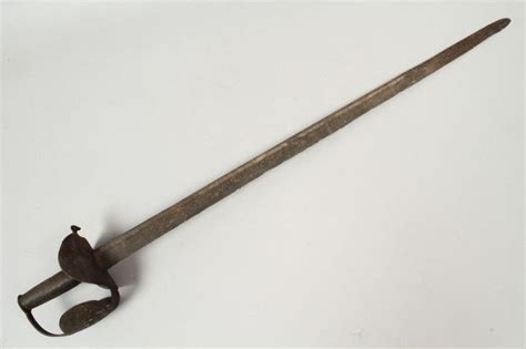 This Is An Attractive Antique Estate Found Iron Cutlass Sabre From Hollier Of London Around 1800