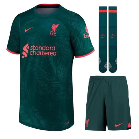 Maillot Kit Enfant Liverpool Third 2022 2023 Foot Soccer Pro