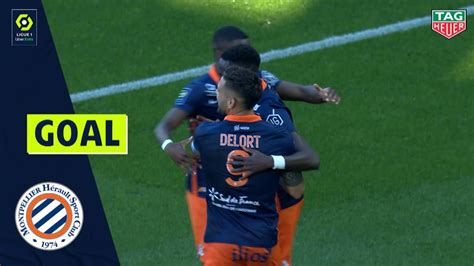 Goal Andy Delort Montpellier H Rault Sc Montpellier H Rault Sc Rc