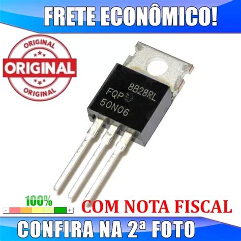 Original Fqp N Fqp N Transistor Mosfet Novo Mercadolivre