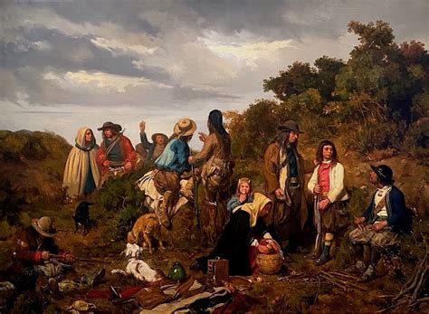 Gathering of the Hunters - Alan Barnes Fine Art