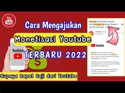 Cara Daftar Monetisasi Youtube Cara Membuat Google Adsense