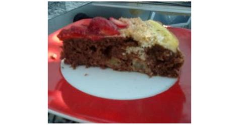 Rhabarber Kokos Kuchen Mit Erdbeeren Von Marflotho Ein Thermomix