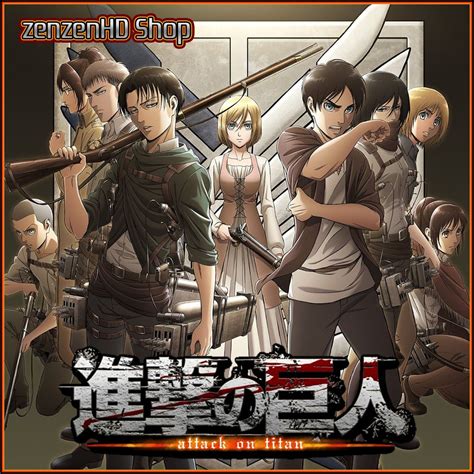 Jual Dvd Anime Shingeki No Kyojin Attack On Titan S1 S2 S3 S4