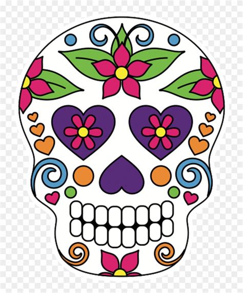 Sugar Skulls Sugar Skull Pumpkin Painting Full Size PNG Clipart