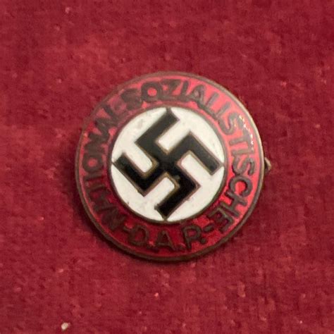 Nazi Germany, party badge 1933-45, early type, maker marked ...