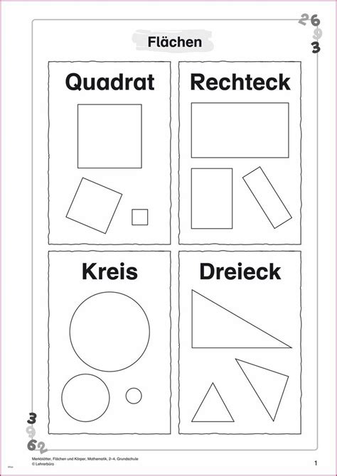 Geometrische Formen Fl Chen Mathematik Dreieck Rechteck