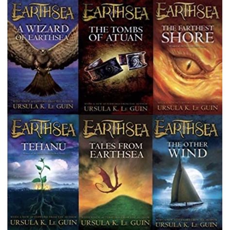 The Earthsea Cycle Series By Ursula K Le Guin Earthsea Cycle Set