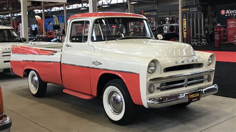 1957 Dodge D100 Sweptline Pickup At Indy 2018 As G58 Mecum Auctions