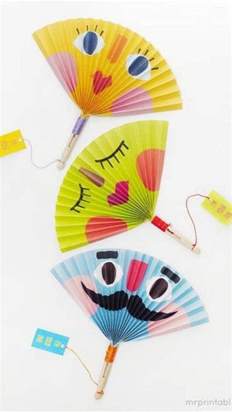 9 Paper Fan Craft for Kids | Pinterest