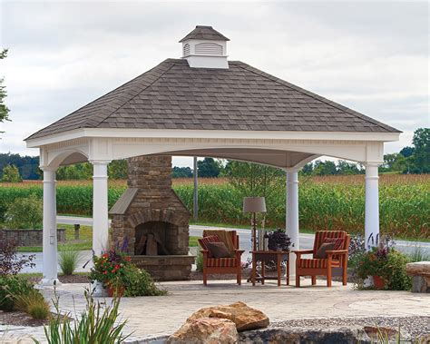 Vinyl Pavilions Outdoor Structures Green Acres Outdoor Living Pa