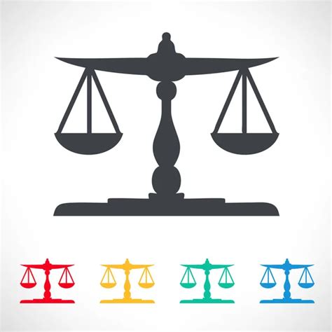 Scale of justice symbol — Stock Vector © barcova.natalia #30247585