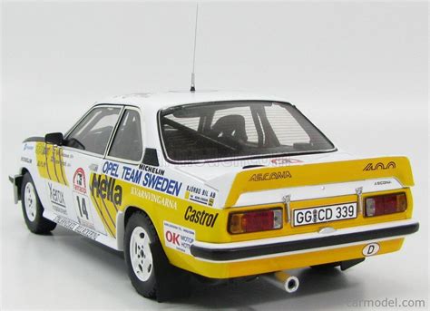 SUN STAR 05354 Scale 1 18 OPEL ASCONA 400 N 14 4th RALLY 1000 LAKES