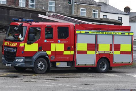 Lancashire Fire and Rescue Service spend four hours at a house fire in ...