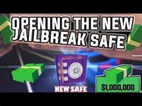 Opening My First Vault Safe Roblox Jailbreak Youtube