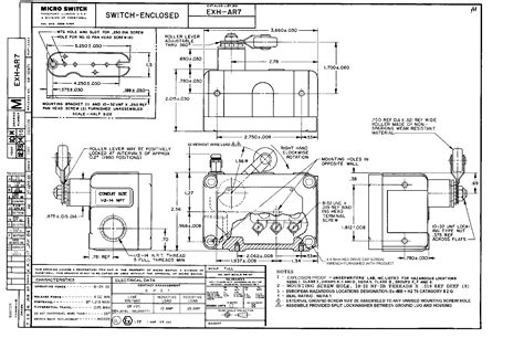 Exh Ar Pdf Snap Acting Limit Switch Spdt Momentary A